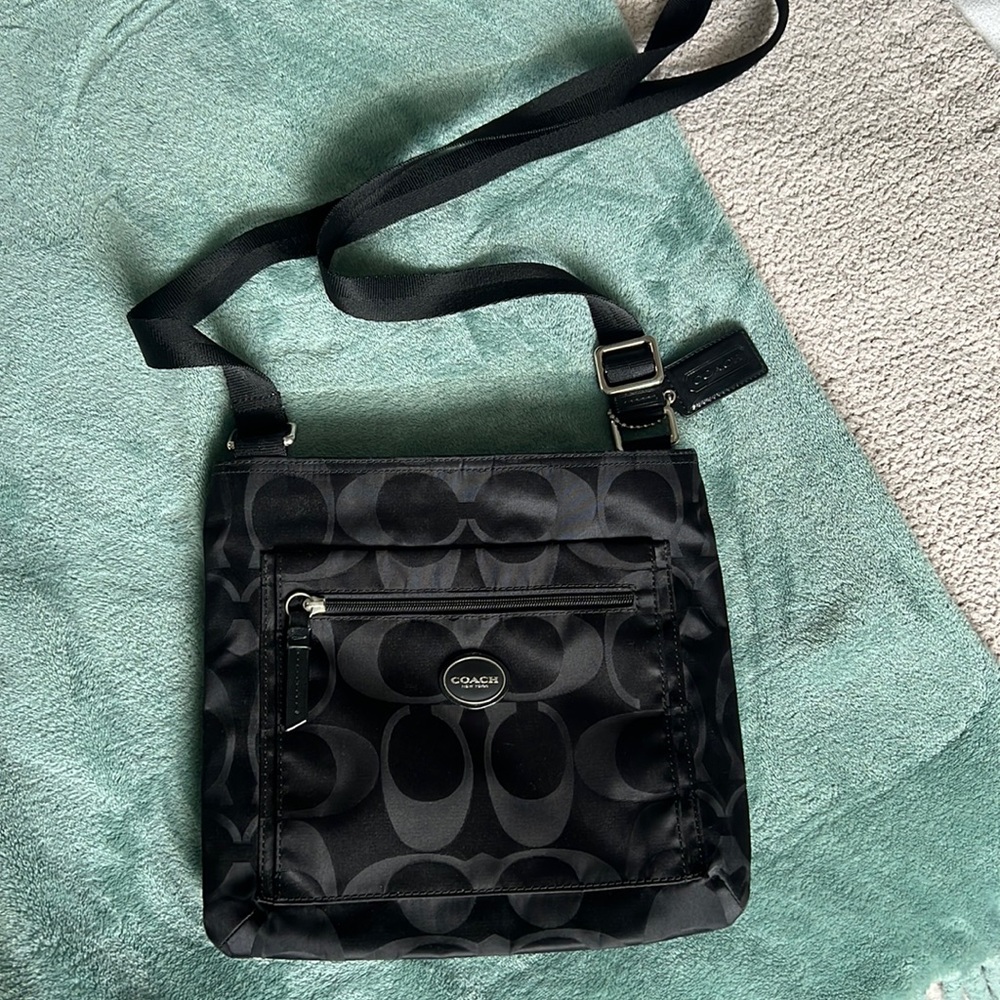 Coach monogram crossbody